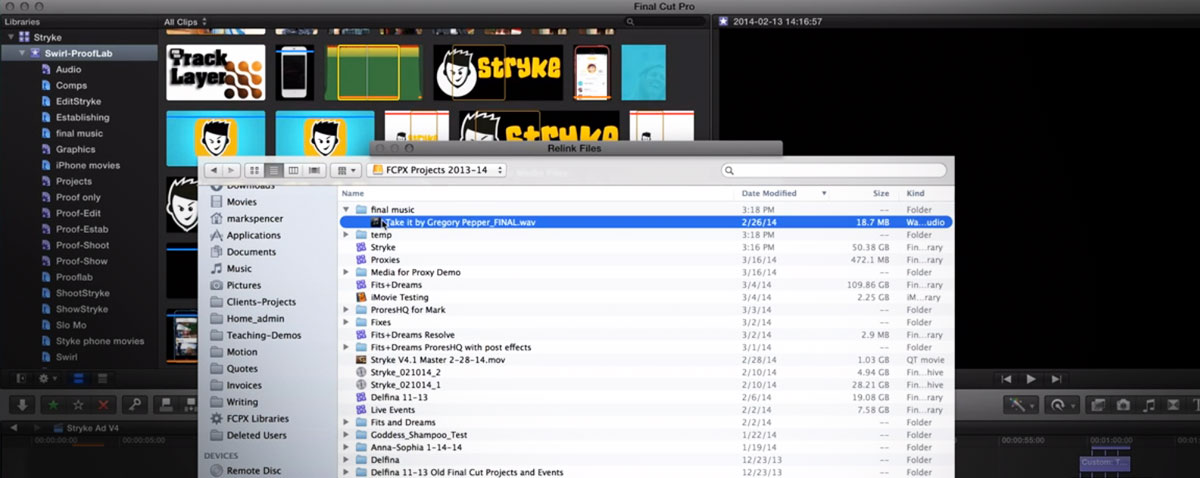 MBS temp music fcpx