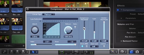 compressor final cut pro x