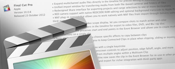 FCPX 10 0 6