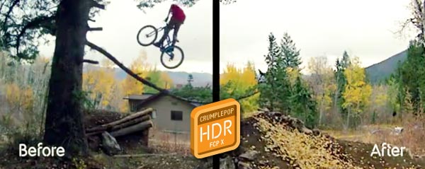 crumplepop HDR Gopro FCPX