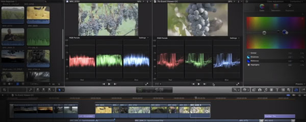 Dual viewer FCPX