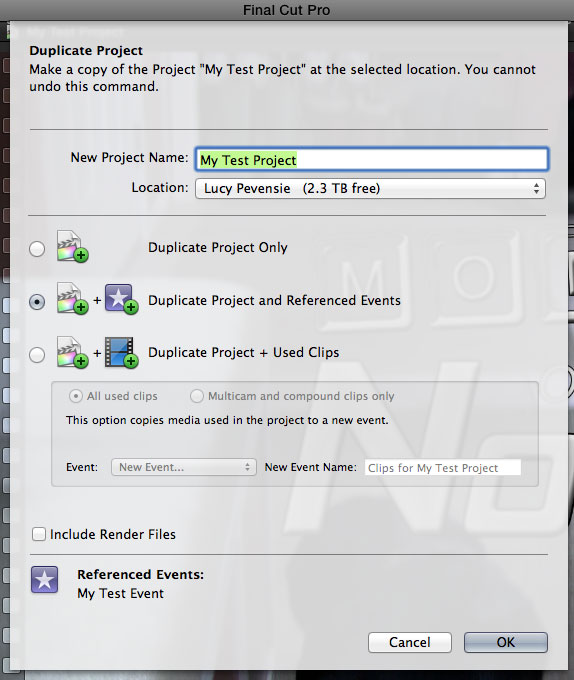 Duplicating-project