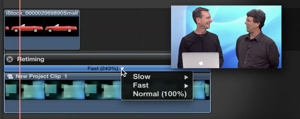retiming generators fcpx
