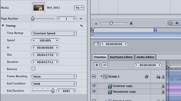 cinemagraph motion timing