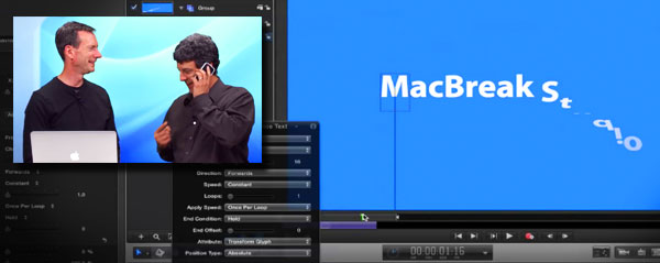 macbreak studio motion text