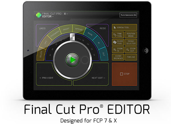 ctrl console FCP editor