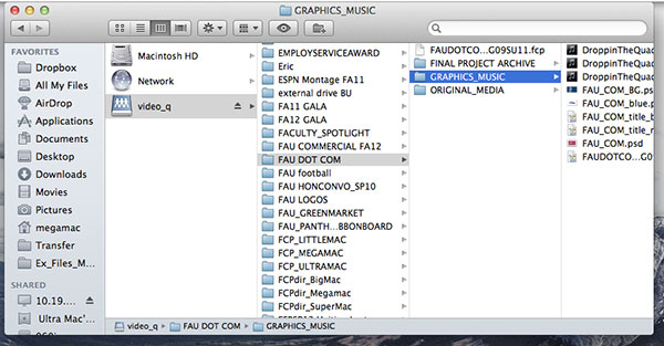 FCP7 MEDIASTORAGE FORMAT