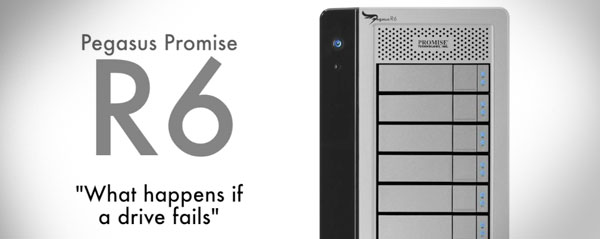 Promise pegasus drive fail