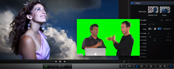 good green screen in final cut pro