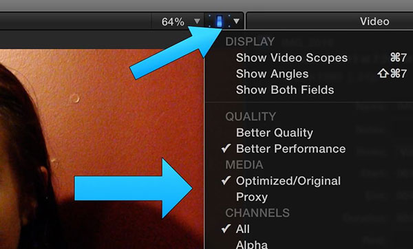 cheat sheet FCPX 18