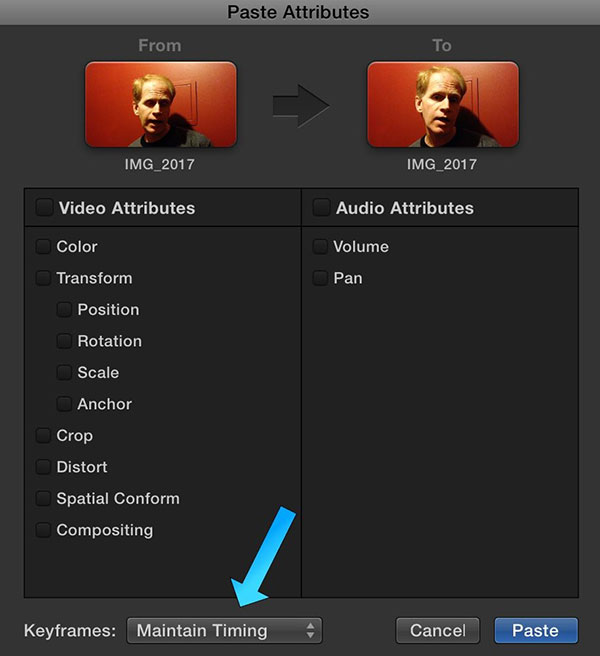 cheat sheet FCPX 19