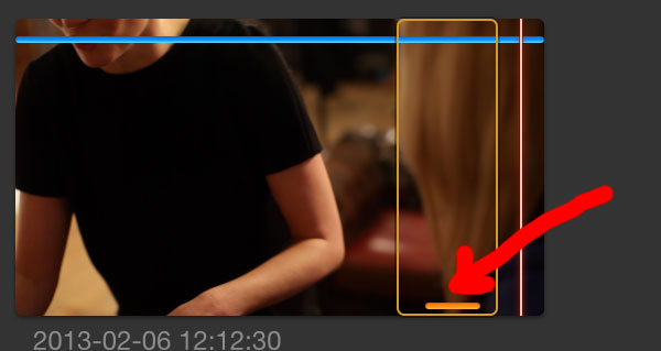 FCPX new used indicator