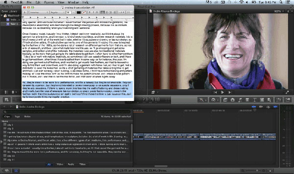 transcribe fcpx 4