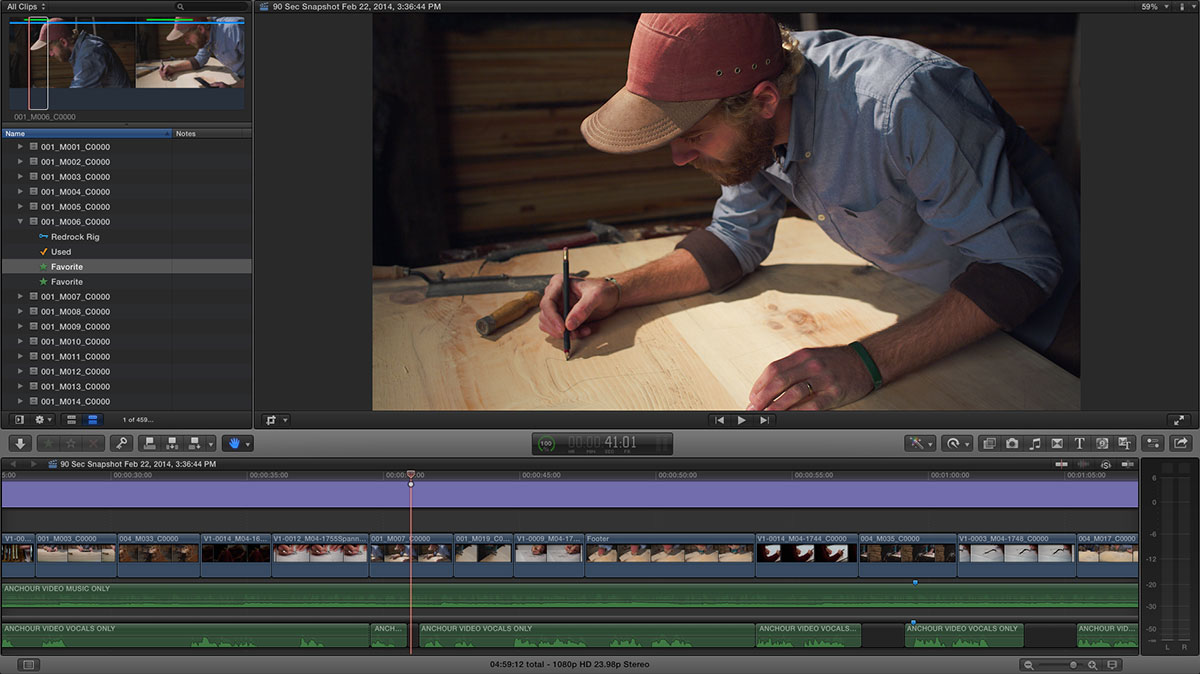 anchour FCPX 3