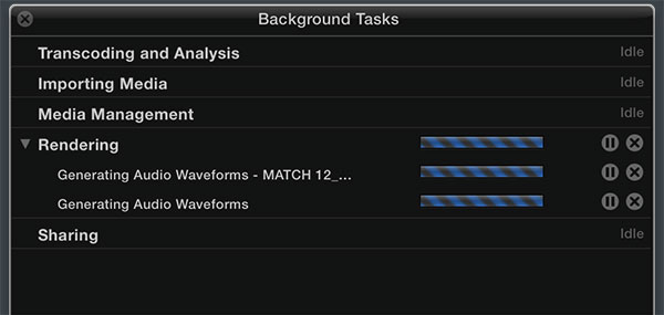 waveforms fcpx mac pro test