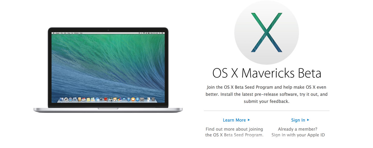 mavericks beta