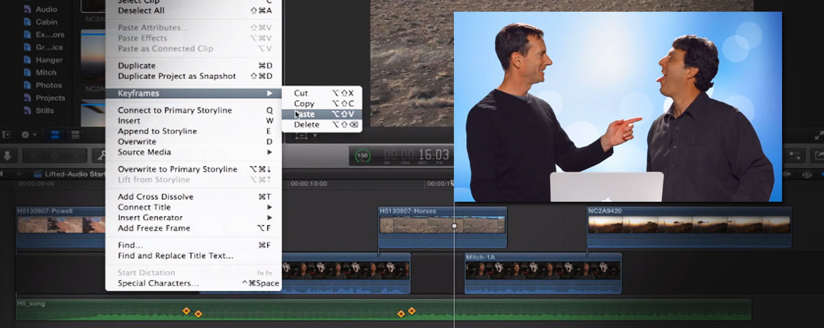 macbreak studio keframes fcpx