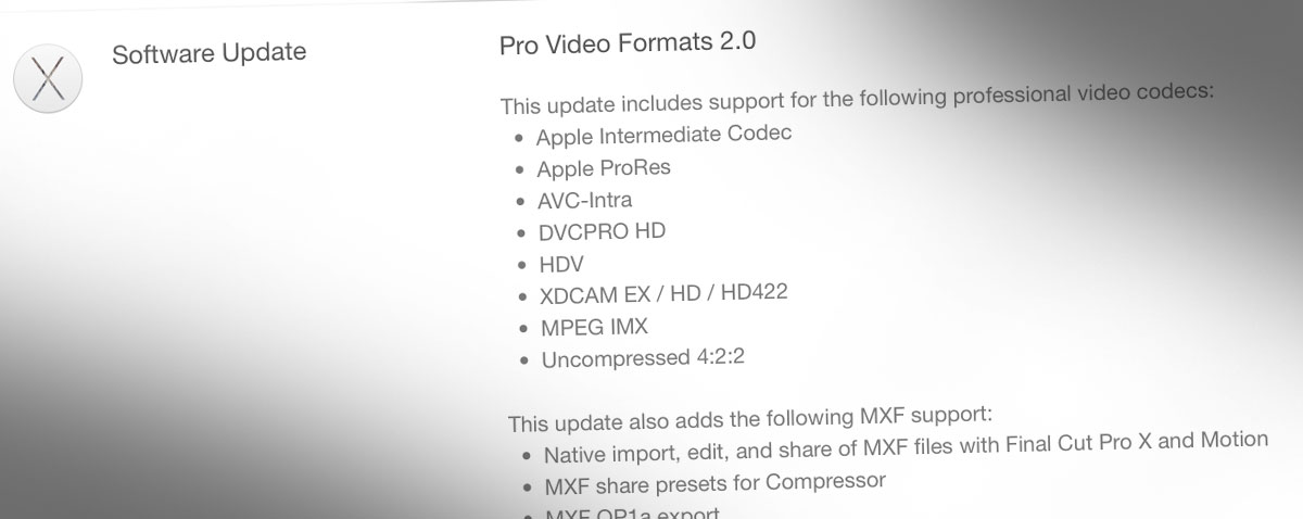 pro video formats