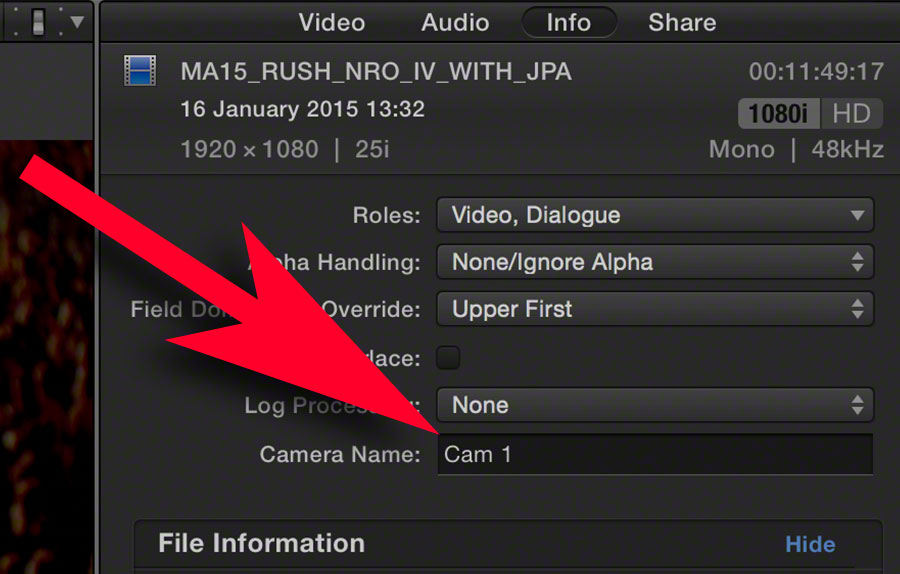 FCPX multicam 10 top tips 3