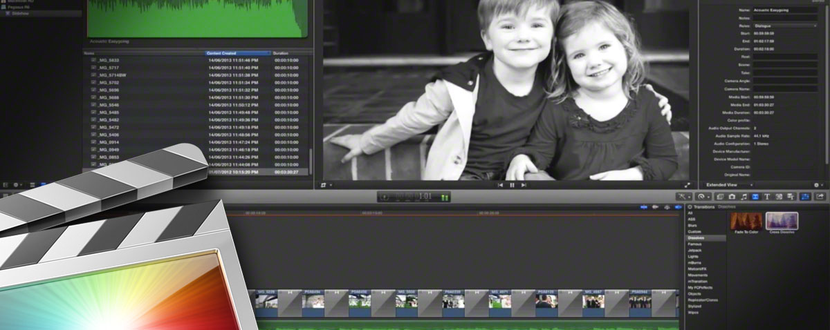 quick fcpx slideshow