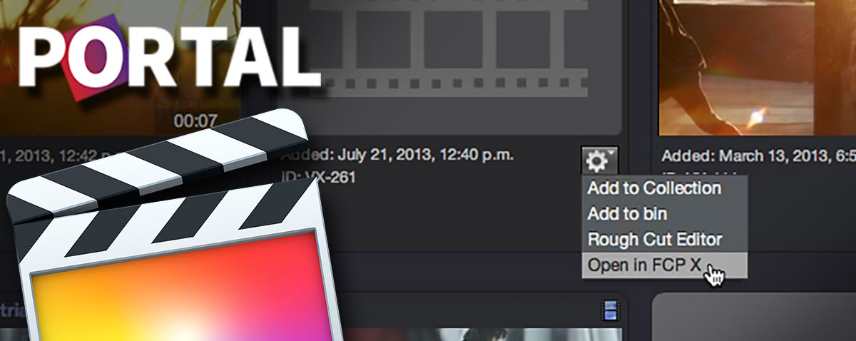 Cantemo Portal 72andsunny FCPX