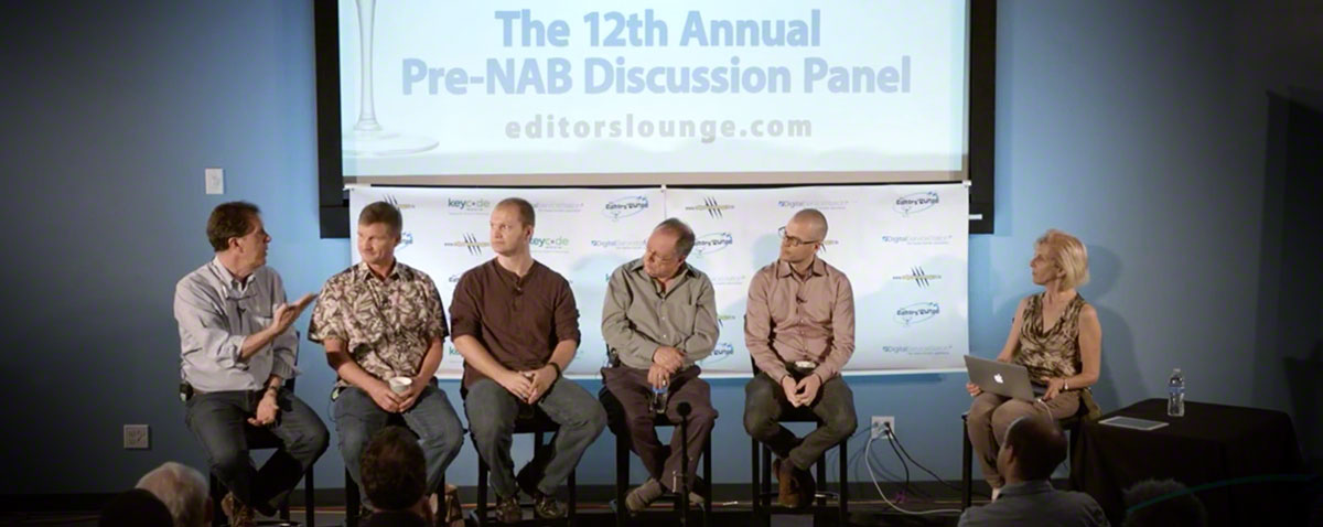 PreNAB Editors lounge panel