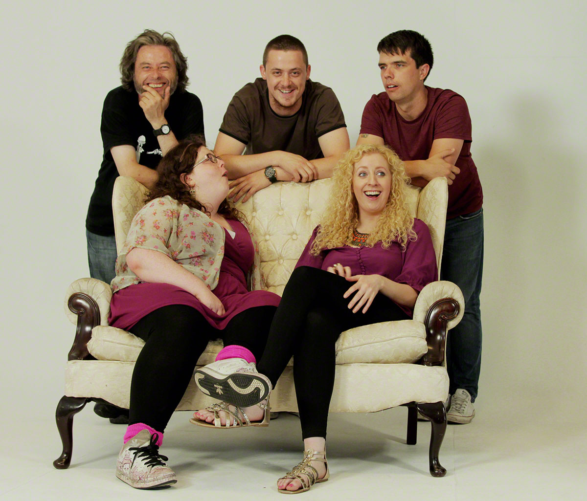 Robbie Colm Chris Alison Niamh