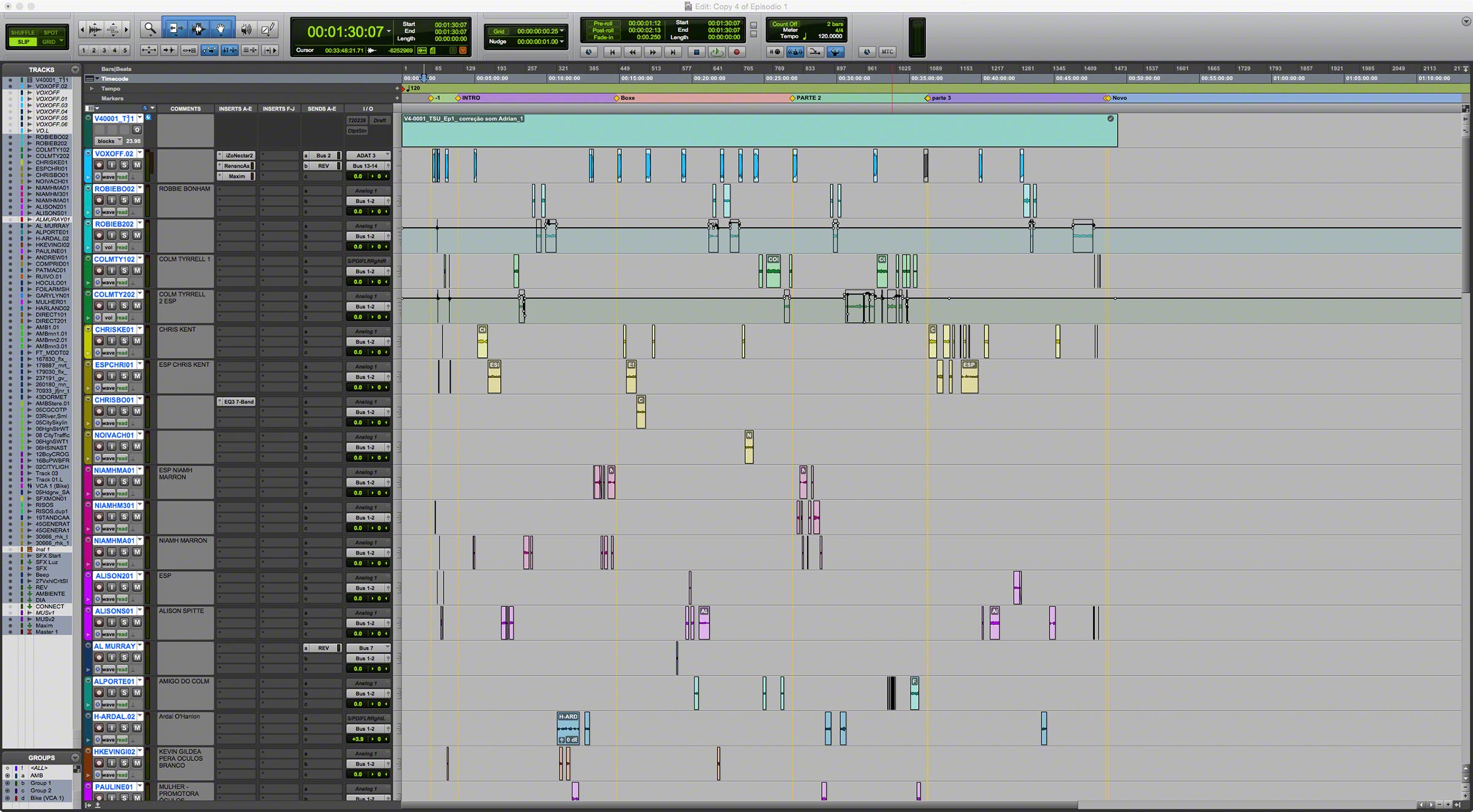 TSU10 ProTools Project