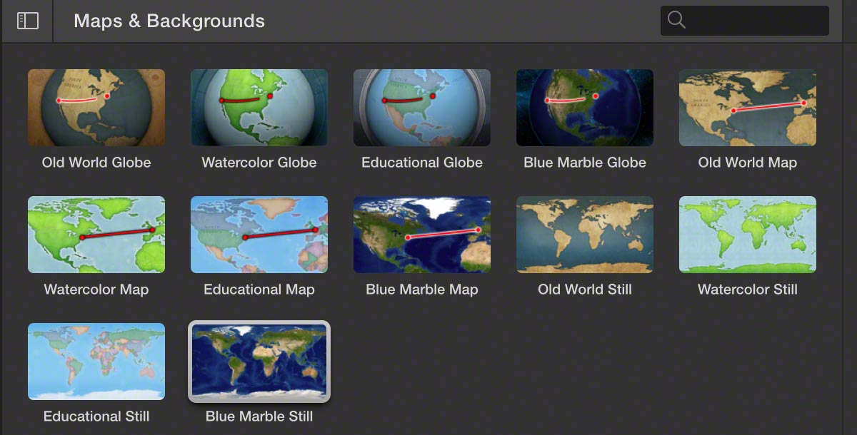 FCPX imovie maps 1