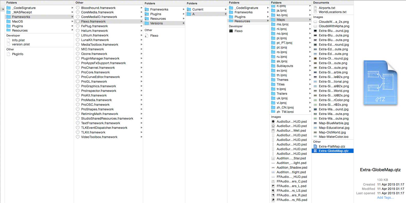 FCPX imovie maps 2