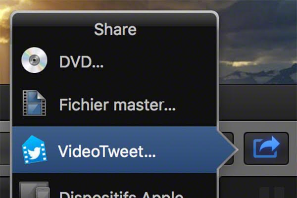 tweet video upload FCPX