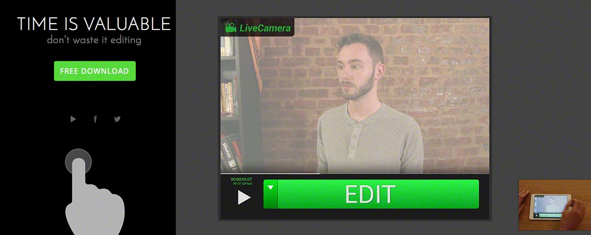 edit button touch