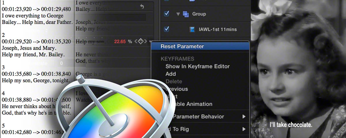 subtitle FCPX banner