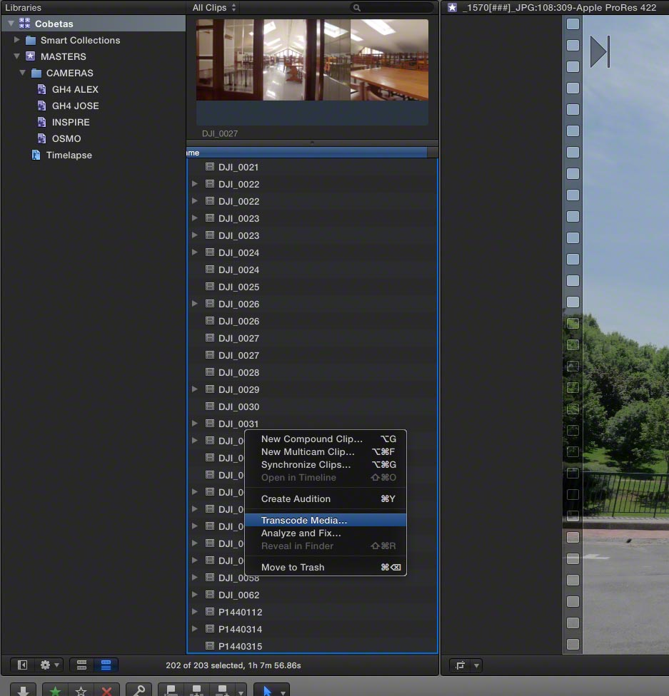 FCPX Proxies 03