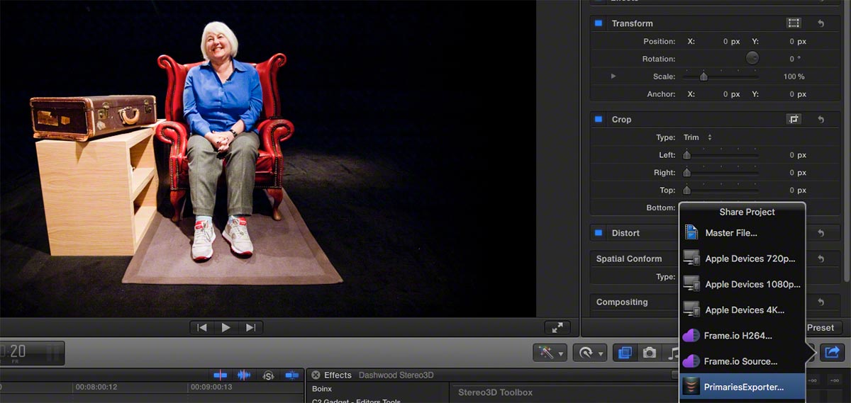 forever project fcpx 16
