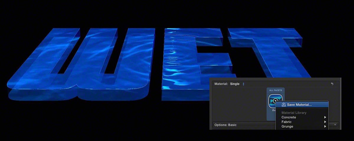animating textures fcpx