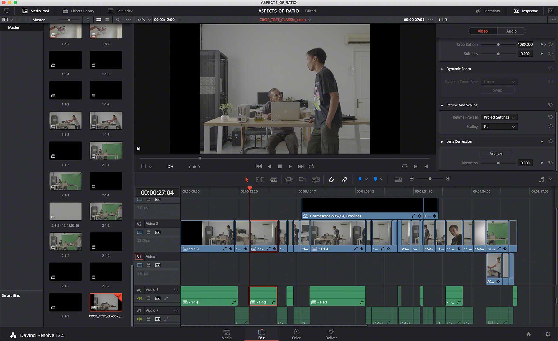 RESOLVE TIMELINE DIRECT
