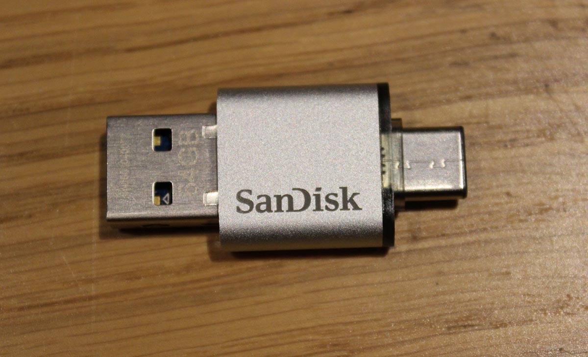 MBP sandisk usb c
