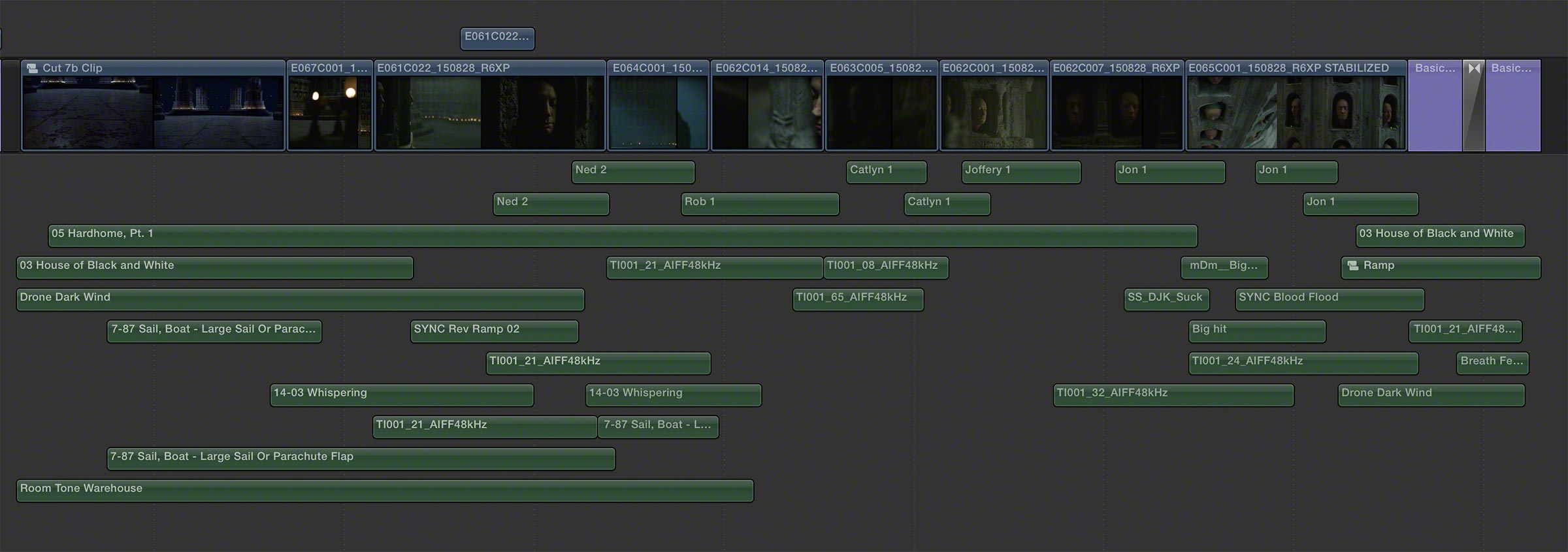 Game of Thrones Timeline FCPX