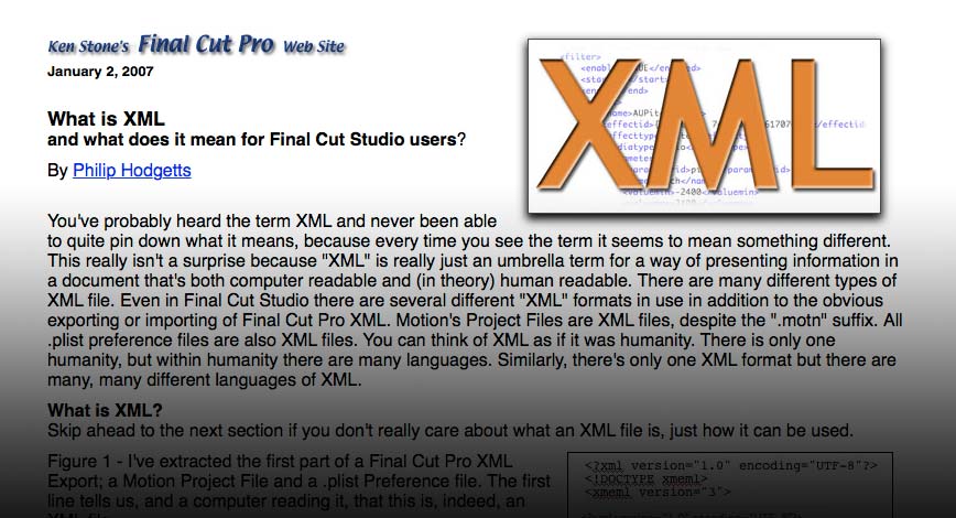 What is XML 0003