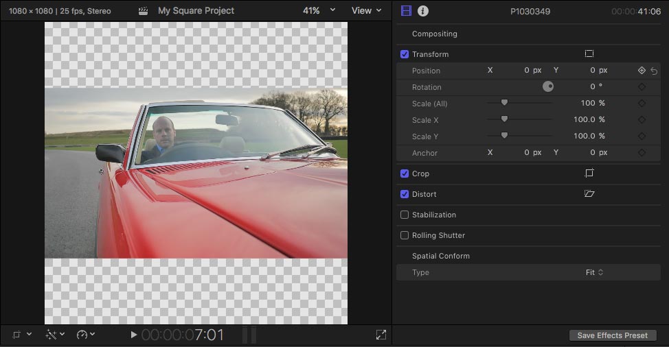square video fcpx 07