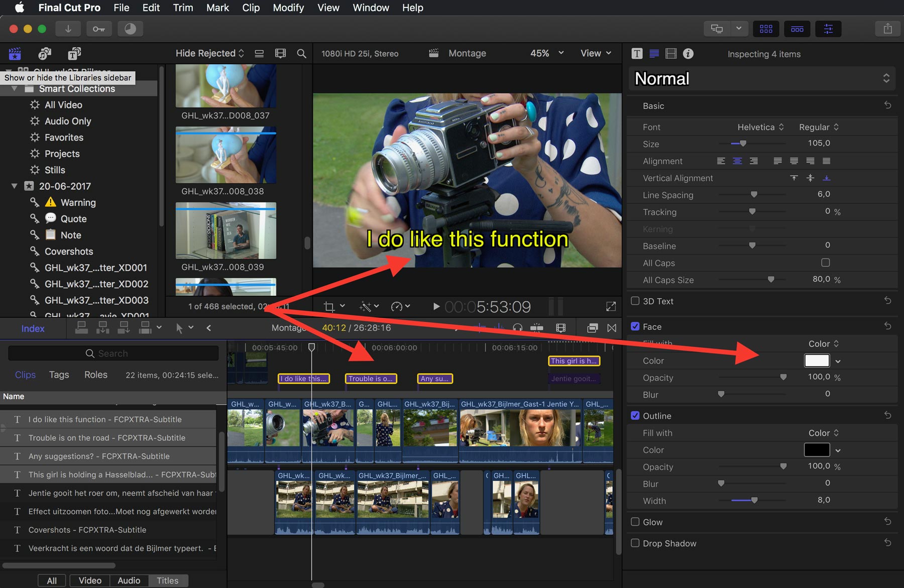 fcpxtra screen