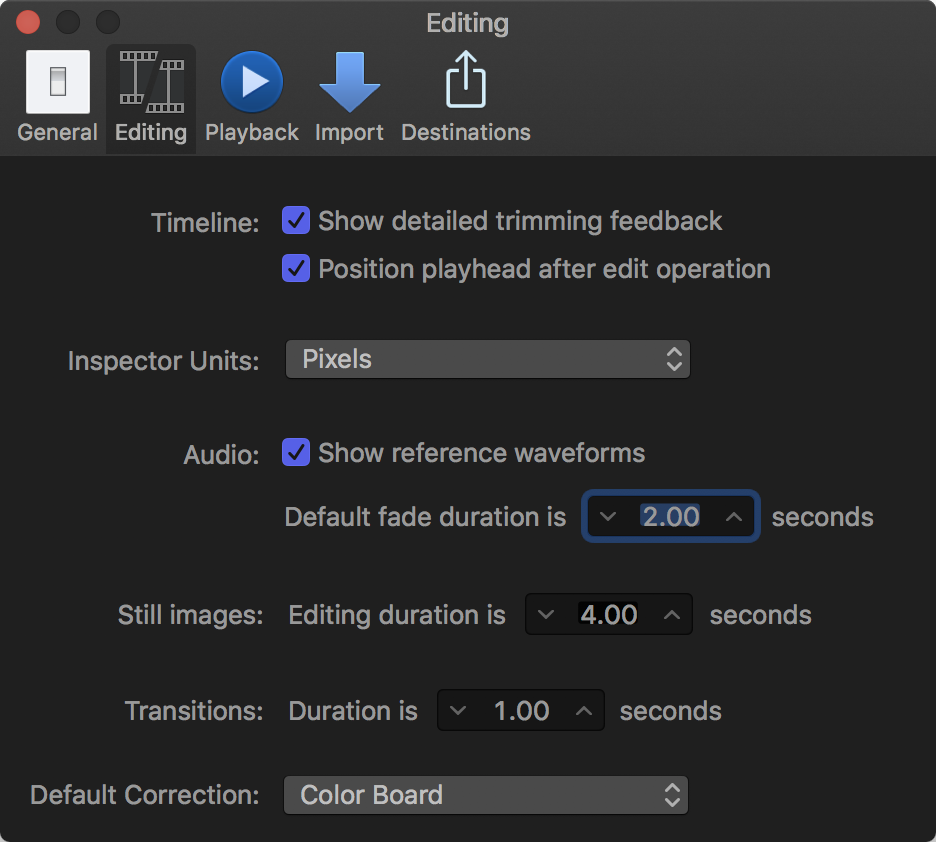 audio fades fcpx 02