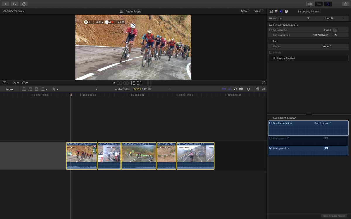 audio fades fcpx 03