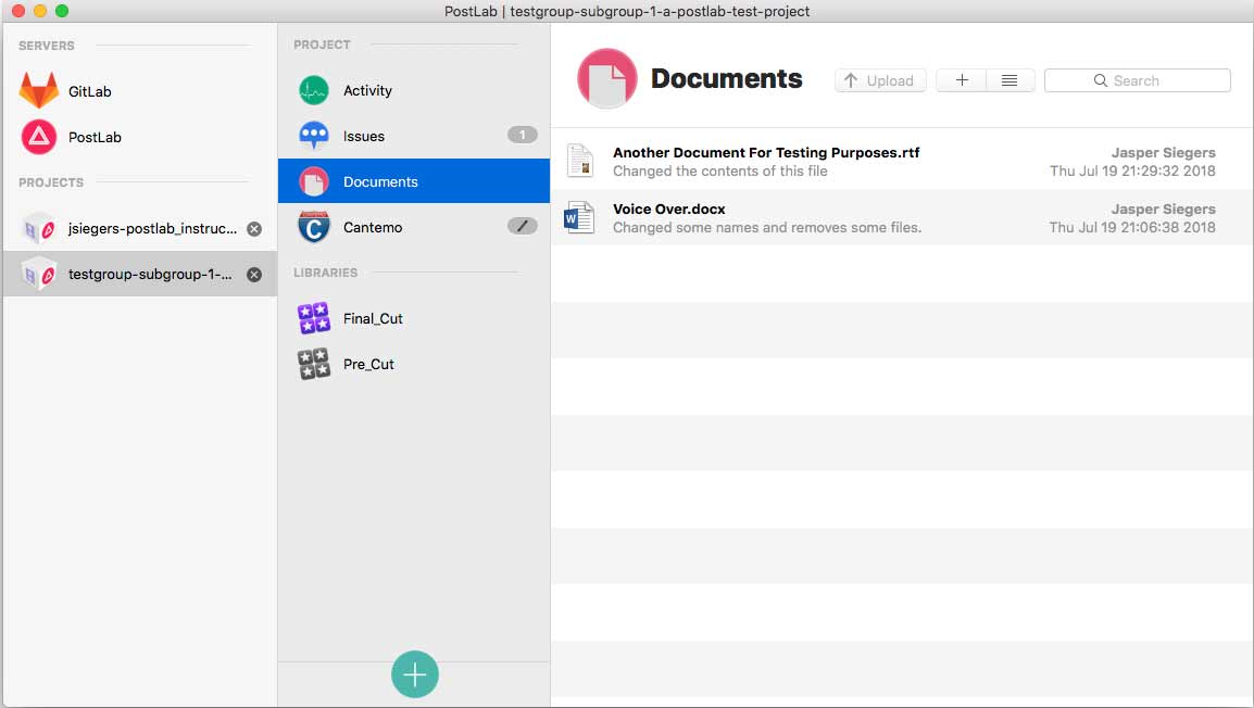 fcpx postlab documents