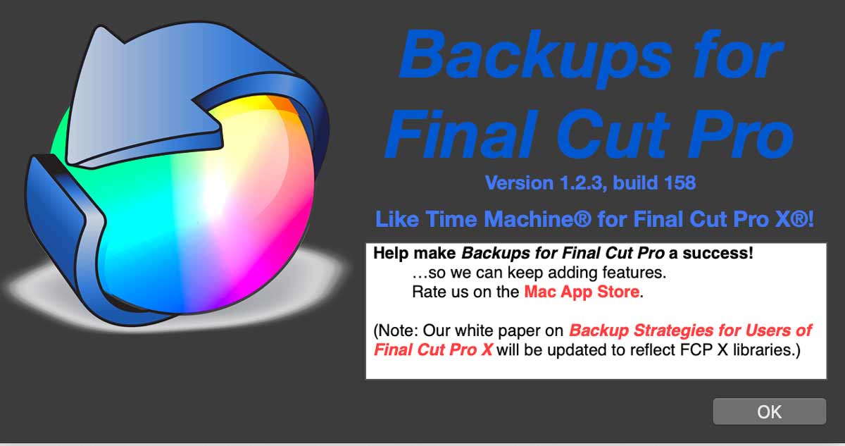 Backups for FCP