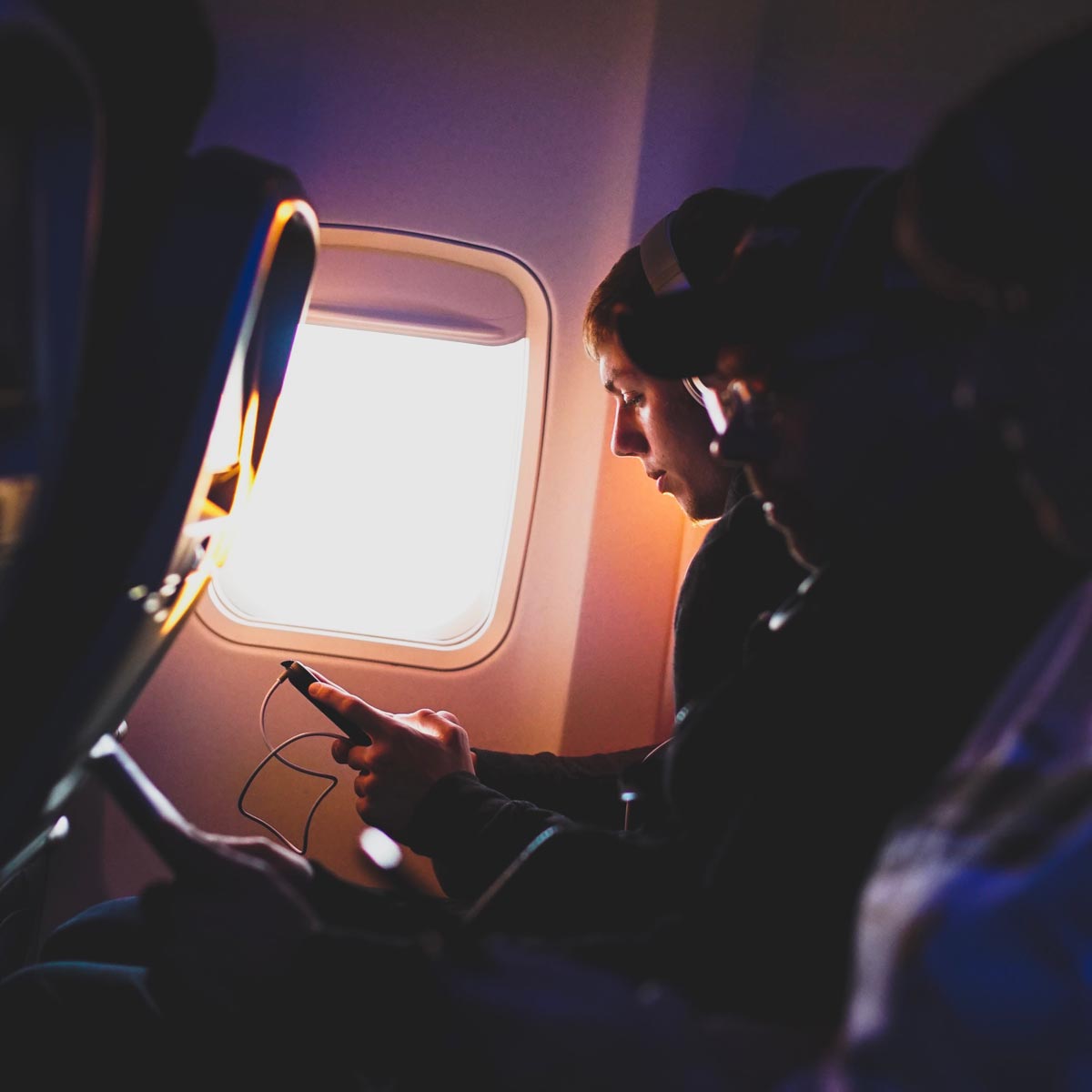 apple ecosystem ipad plane