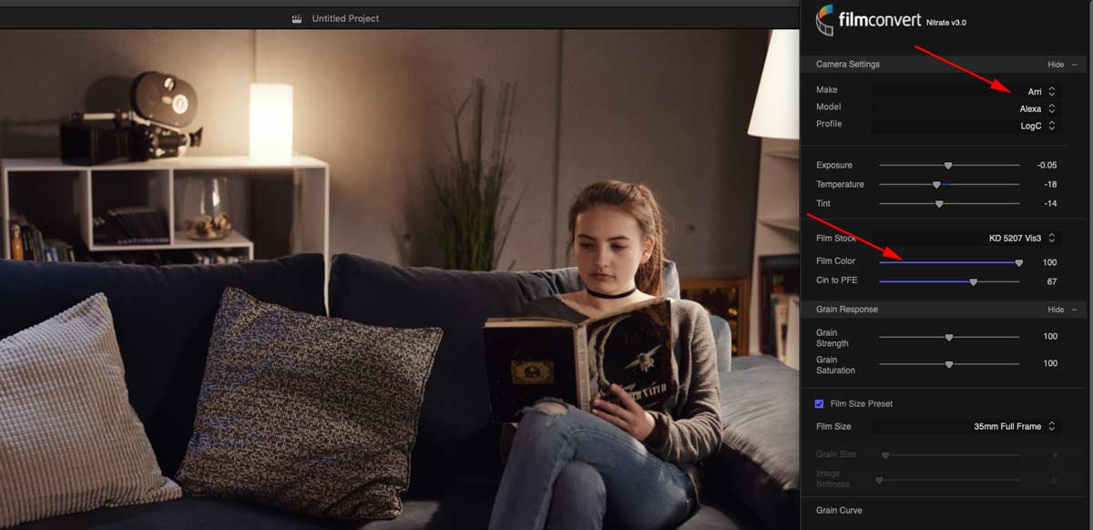 FCPX fcnitrate cineon