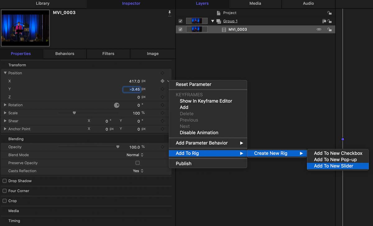 Add to Rig 25