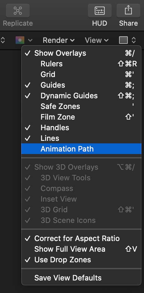 Disable Animation Path 31